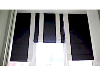 Римские шторы фото в интерьере пример 2151