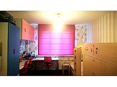 Римские шторы фото в интерьере пример 2174