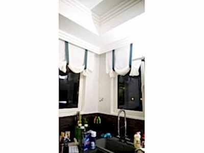 Английские лондонские шторы фото в интерьере пример 2186