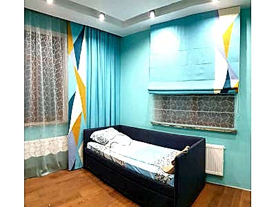 Римские шторы фото в интерьере пример 2305