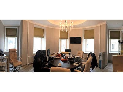 Римские шторы в офис фото в интерьере пример 2327