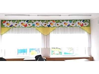 Ламбрекены для штор фото в интерьере пример 2334