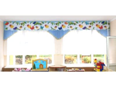 Ламбрекены для штор фото в интерьере пример 2336