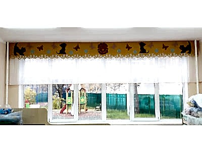 Шторы для школы фото в интерьере пример 2335