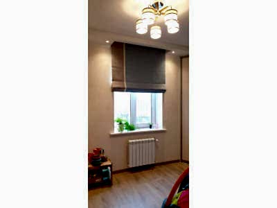 Римские шторы фото в интерьере пример 2337