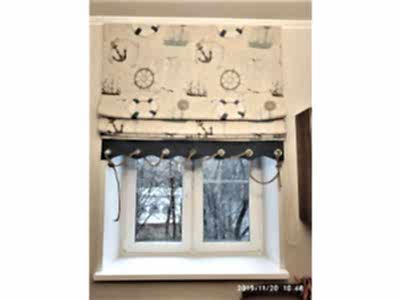 Римские шторы фото в интерьере пример 2342