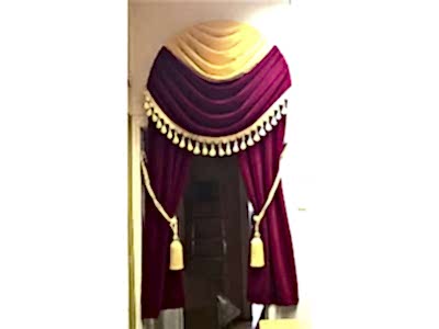 Классические шторы фото в интерьере пример 2352