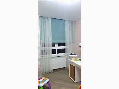 Римские шторы фото в интерьере пример 2355