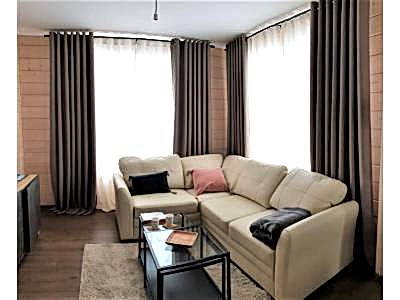 Классические шторы в гостиной фото в интерьере пример 2382