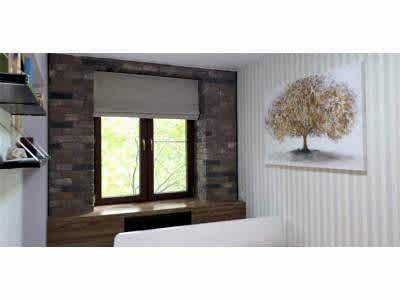 Римские шторы блэкаут фото в интерьере пример 2411