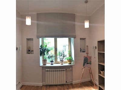 Римские шторы блэкаут фото в интерьере пример 2428