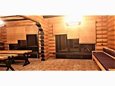 Бамбуковые шторы в коттедже фото в интерьере пример 2435