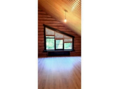 Бамбуковые шторы в коттедже фото в интерьере пример 2438