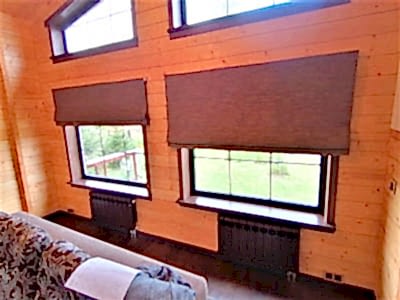 Римские шторы фото в интерьере пример 2450