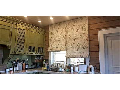 Римские шторы для частного дома фото в интерьере пример 2477