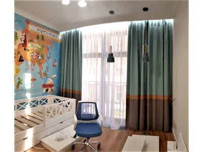 Дизайнерские шторы фото в интерьере пример 2490