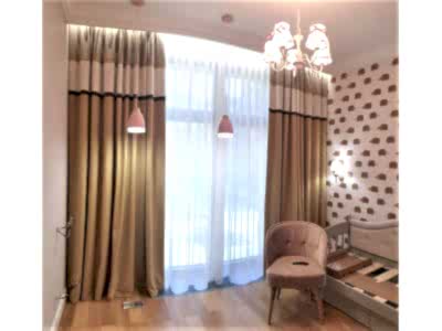 Дизайнерские шторы фото в интерьере пример 2493