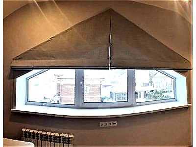 Римские шторы для частного дома фото в интерьере пример 2560