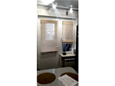 Бамбуковые шторы на балконе фото в интерьере пример 2518