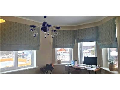 Дизайнерские шторы фото в интерьере пример 2524