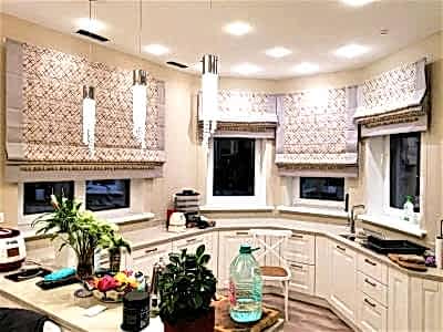 Дизайнерские шторы фото в интерьере пример 2525