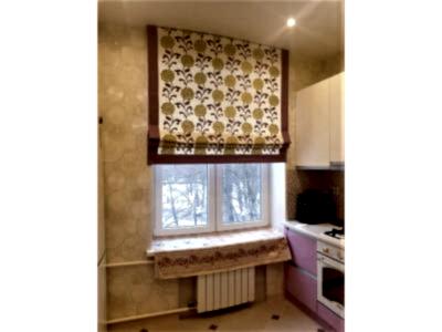 Римские шторы фото в интерьере пример 2542