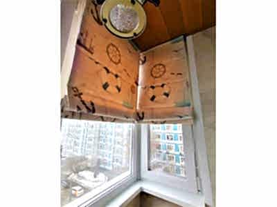 Римские шторы фото в интерьере пример 2588