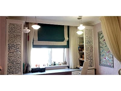 Римские шторы фото в интерьере пример 2599