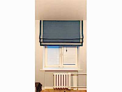 Римские шторы фото в интерьере пример 2625