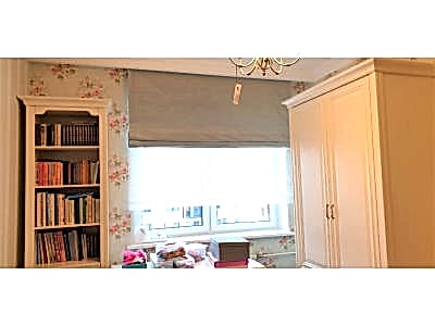 Римские шторы фото в интерьере пример 2638