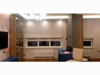 Римские шторы фото в интерьере пример 2661