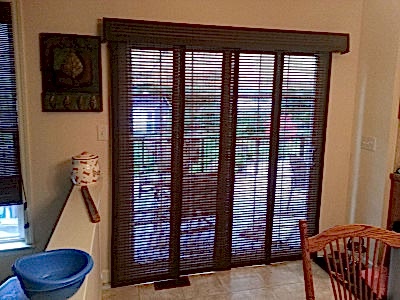 Бамбуковые шторы в коттедже фото в интерьере пример 1172