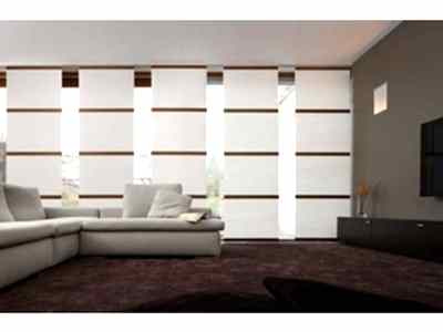 Японские шторы в гостиной фото в интерьере пример 1165