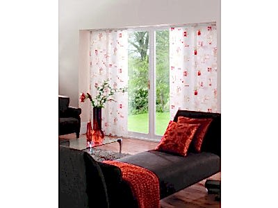 Японские шторы в гостиной фото в интерьере пример 1251