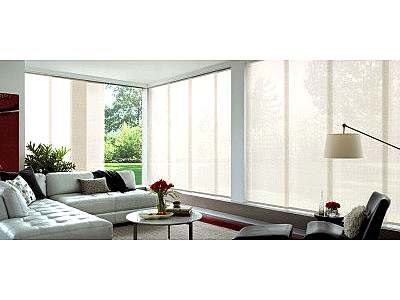 Японские шторы в гостиной фото в интерьере пример 1239