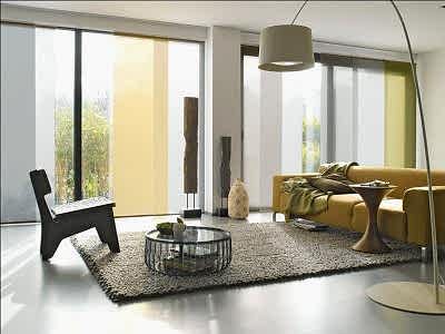 Японские шторы в гостиной фото в интерьере пример 1223