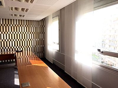 Тюлевые шторы в офисе фото в интерьере пример 1147