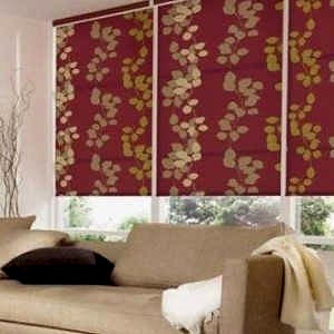 Рулонные шторы в гостиной фото в интерьере пример 1513