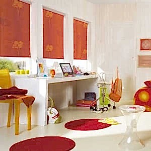 Рулонные шторы в детской фото в интерьере пример 1527