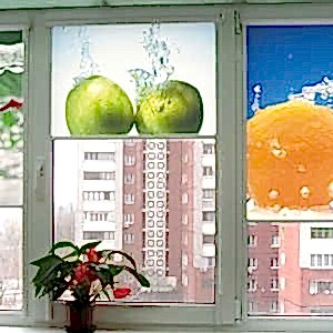 Рулонные шторы в детской фото в интерьере пример 1553