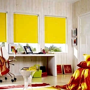 Рулонные шторы в детской фото в интерьере пример 1444