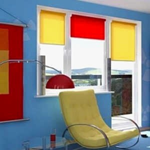 Рулонные шторы в детской фото в интерьере пример 1447