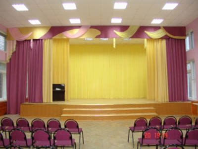 Шторы для школы фото в интерьере пример 446