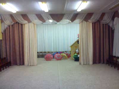 Шторы для детского сада фото в интерьере пример 449