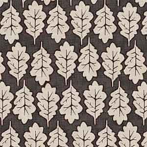 Ткань: Oak Leaf / Цвет: Ebony / Коллекция:  ILIV