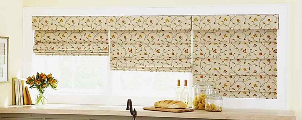 Стильные римские шторы в интерьере